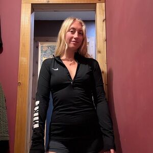 Nike Black Long Sleeve Top